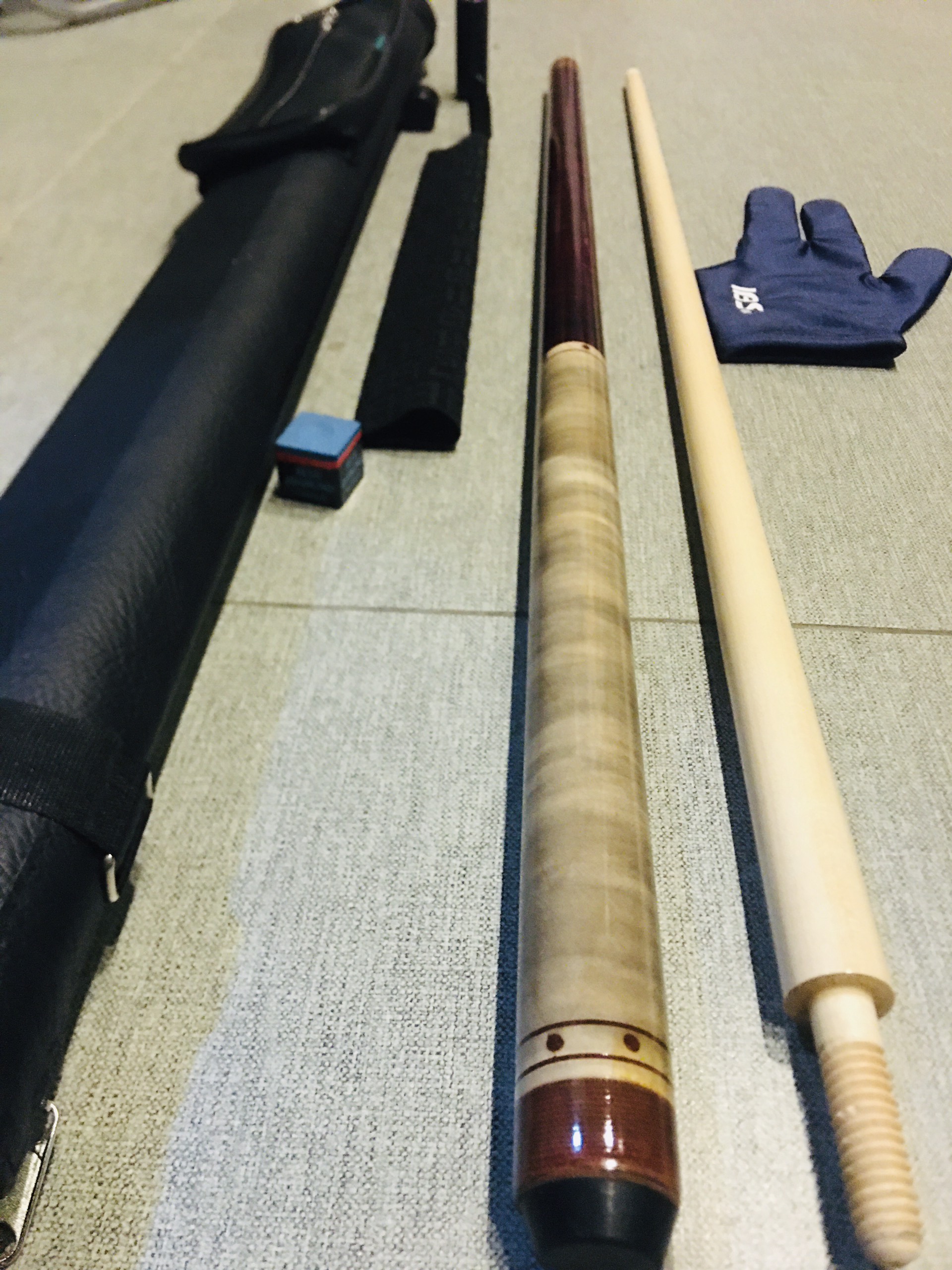 Combo cơ bida líp ren gỗ tầm trung BAM