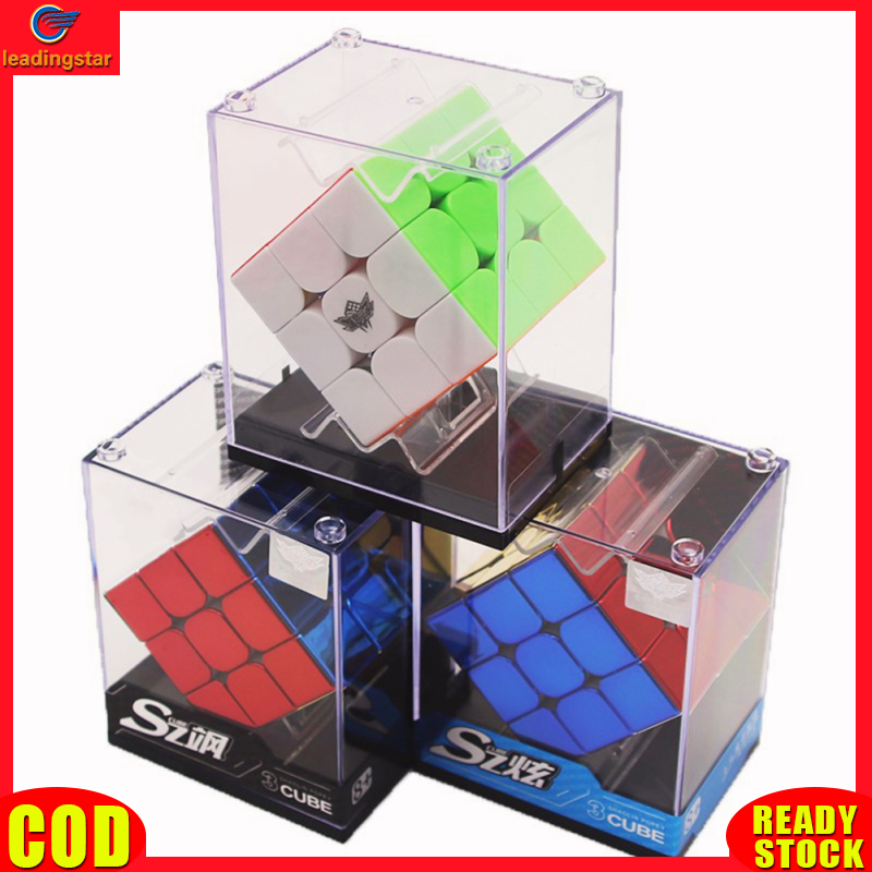 LeadingStar RC Authentic 3x3x3 Magic Cubes Toy Turning Speedly Smoothly Intelligence Speed Cube Puzzle Game Brain Toy