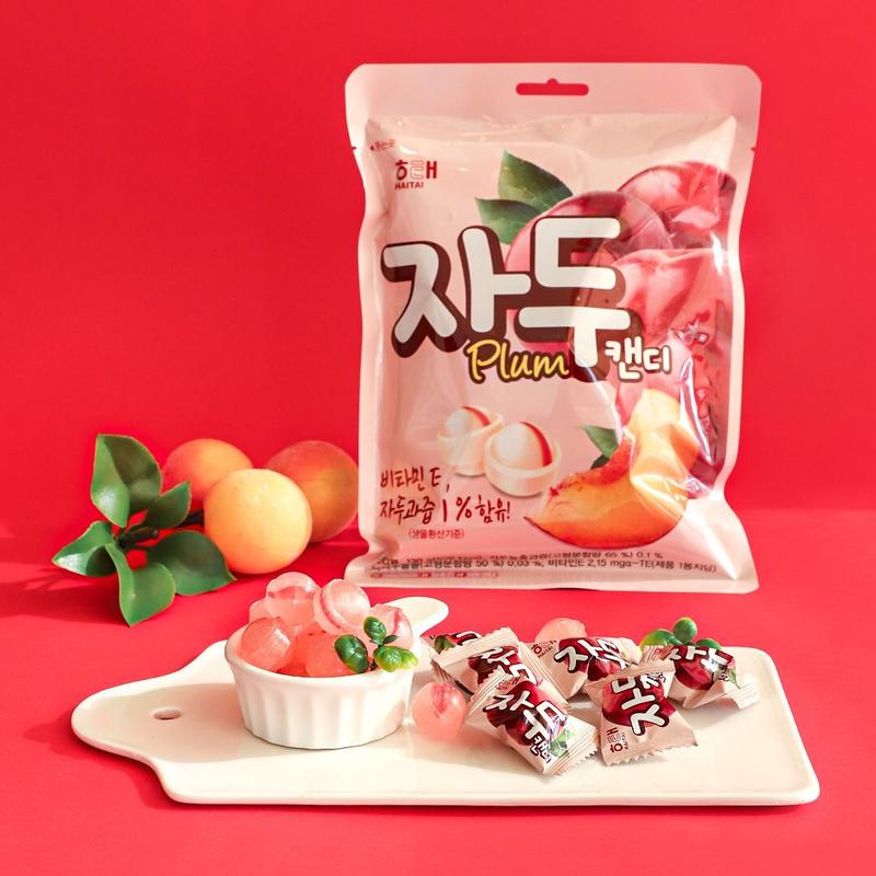 Kẹo mận Haitai Hàn Quốc bịch 130g