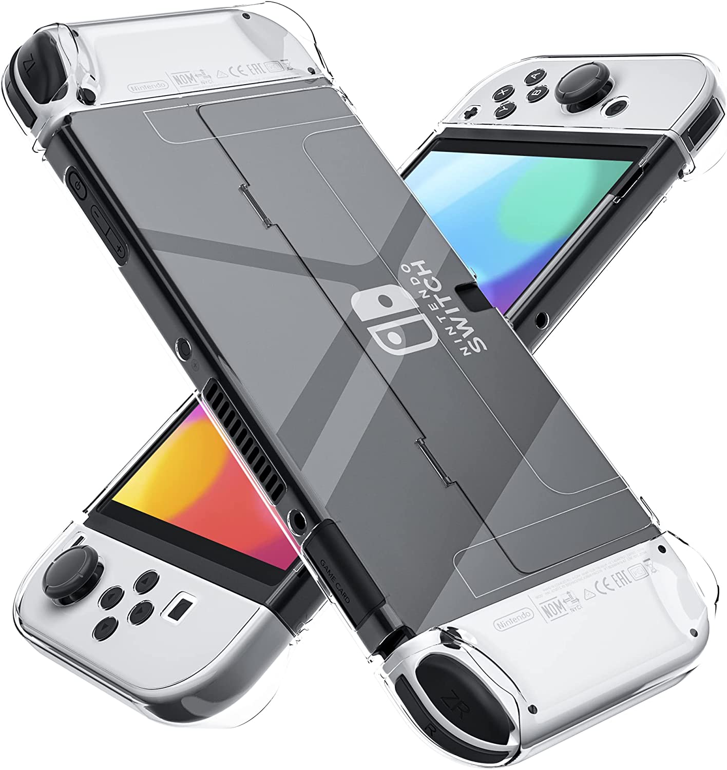 clear switch oled case