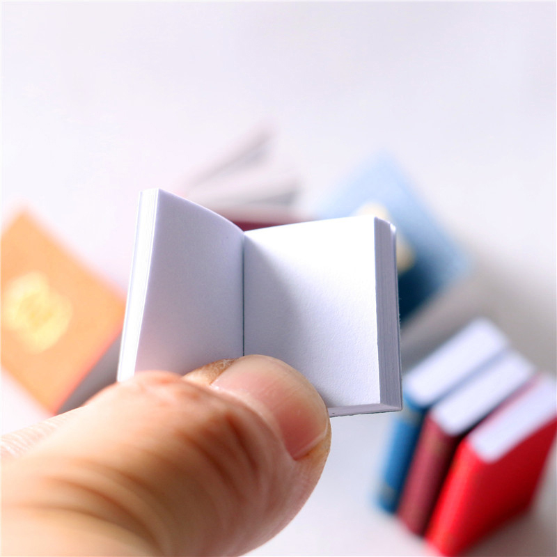 4Pcs/Set 1/12 Dollhouse Miniature Mini Books Model Furniture ...