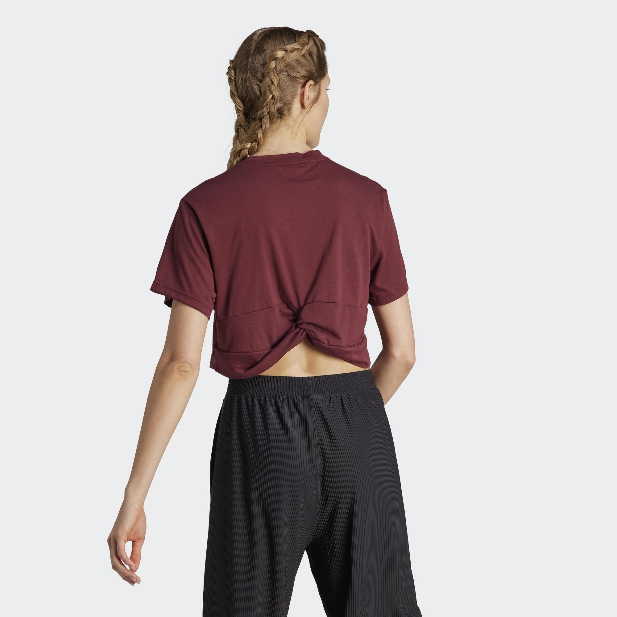 [20H 3-4.4-MUA 2 GIẢM 30%] adidas Tập luyện Áo Thun Studio Nữ IL3972