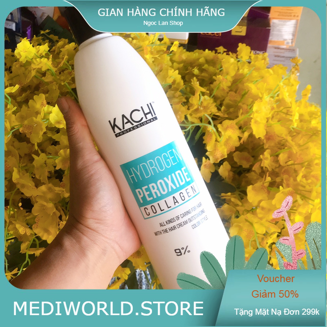 oxi trợ nhuộm kachi 1000ml