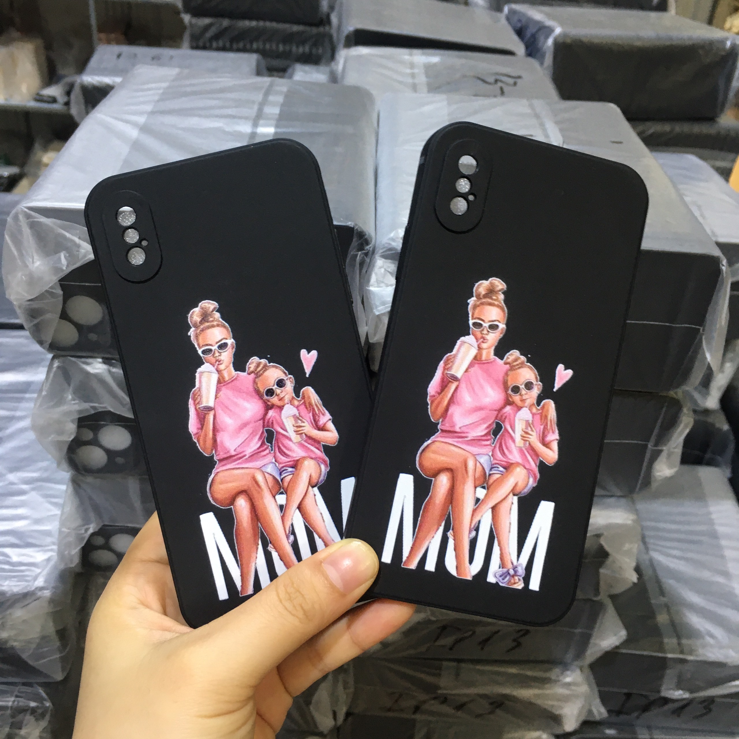 Ốp Lưng Iphone Cạnh Vuông Siêu Hot. TPU  , BVC Cho Iphone6/6s/7/8/7plus/8plus/6plus/6splus/11/11pro//-  SEN CASE