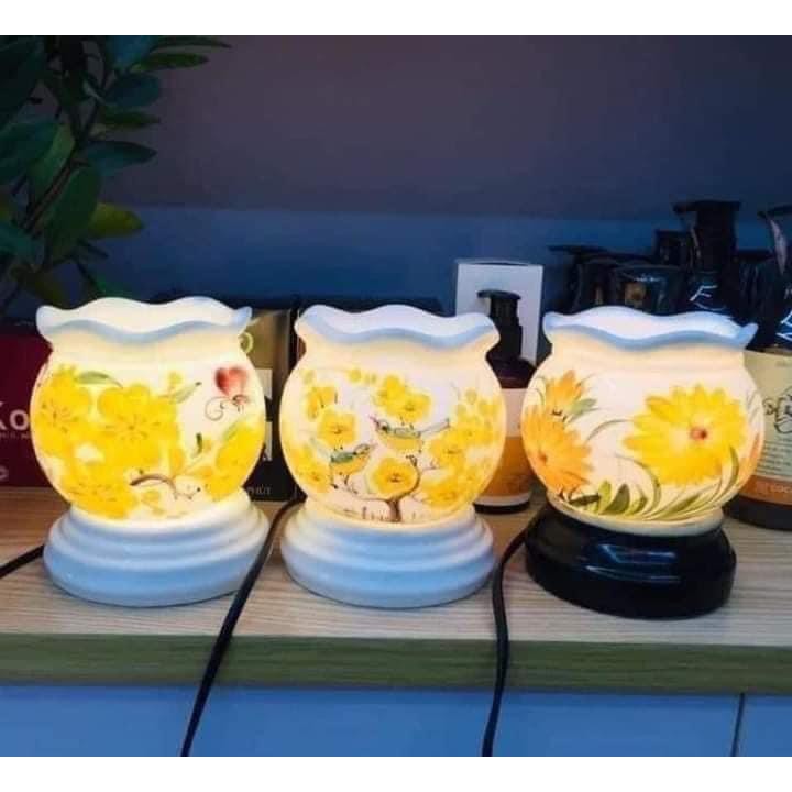Đèn xông tinh dầu gốm bát tràng