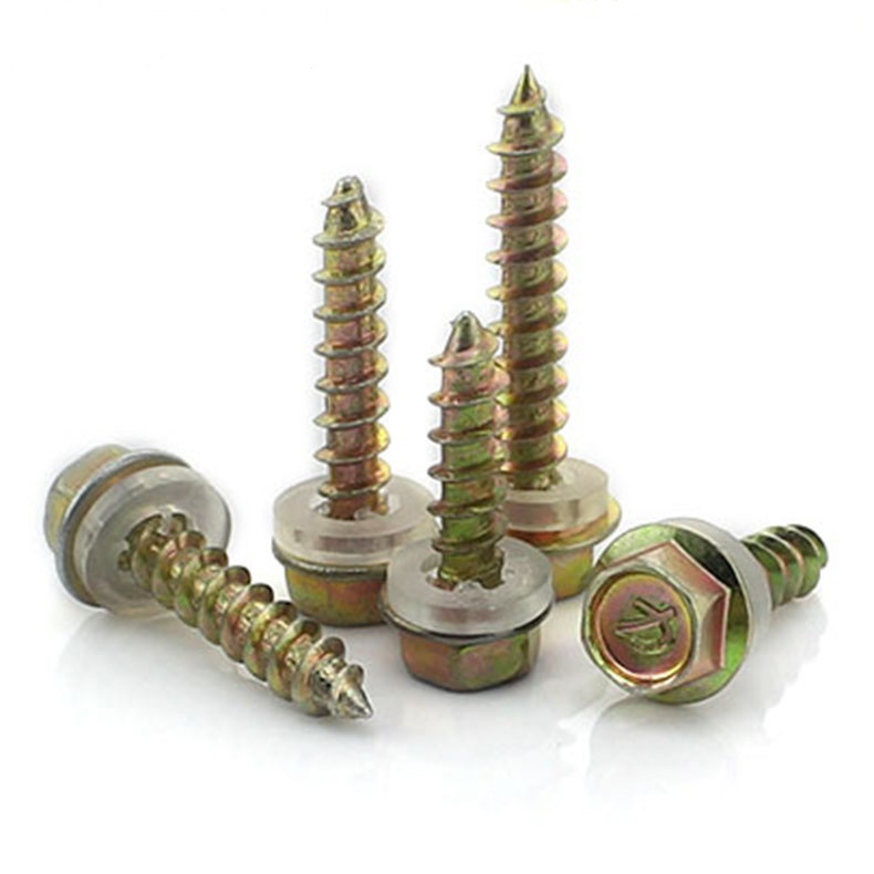 (300g) Vít Bắn Gỗ Đầu Lục Giác Kèm Vòng Đệm Cao Su (3cm 4cm 5cm 7cm 10cm)