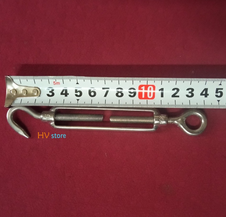 Loại không gỉ - Tăng đơ inox số 5/6/8/10 (tự chọn kích cỡ)