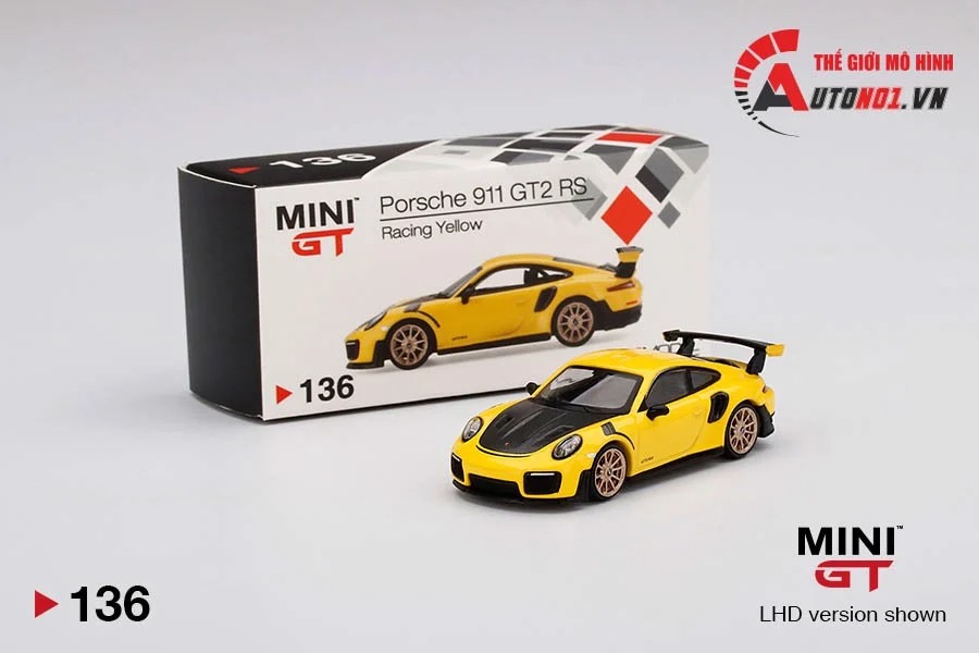 MÔ HÌNH XE PORSCHE 911 1:64 MINIGT