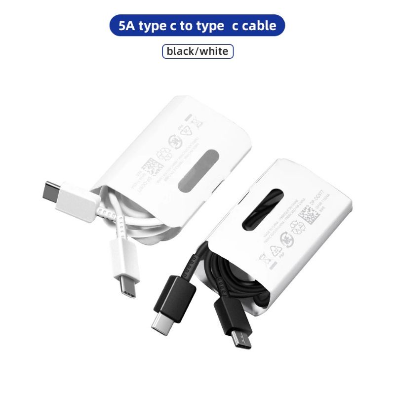 DÂY CÁP SẠC NHANH SAMSUNG  TYPE C TO TYPE C  DÂY 2 ĐẦU TYPE C