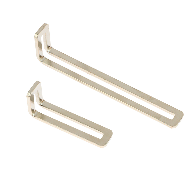 Maoyuanxing Nickel-plated Corner Bracket Adjustable 90 Degree L-Shaped Corner Brackets Angle Iron Connector Shelf Support Accessories