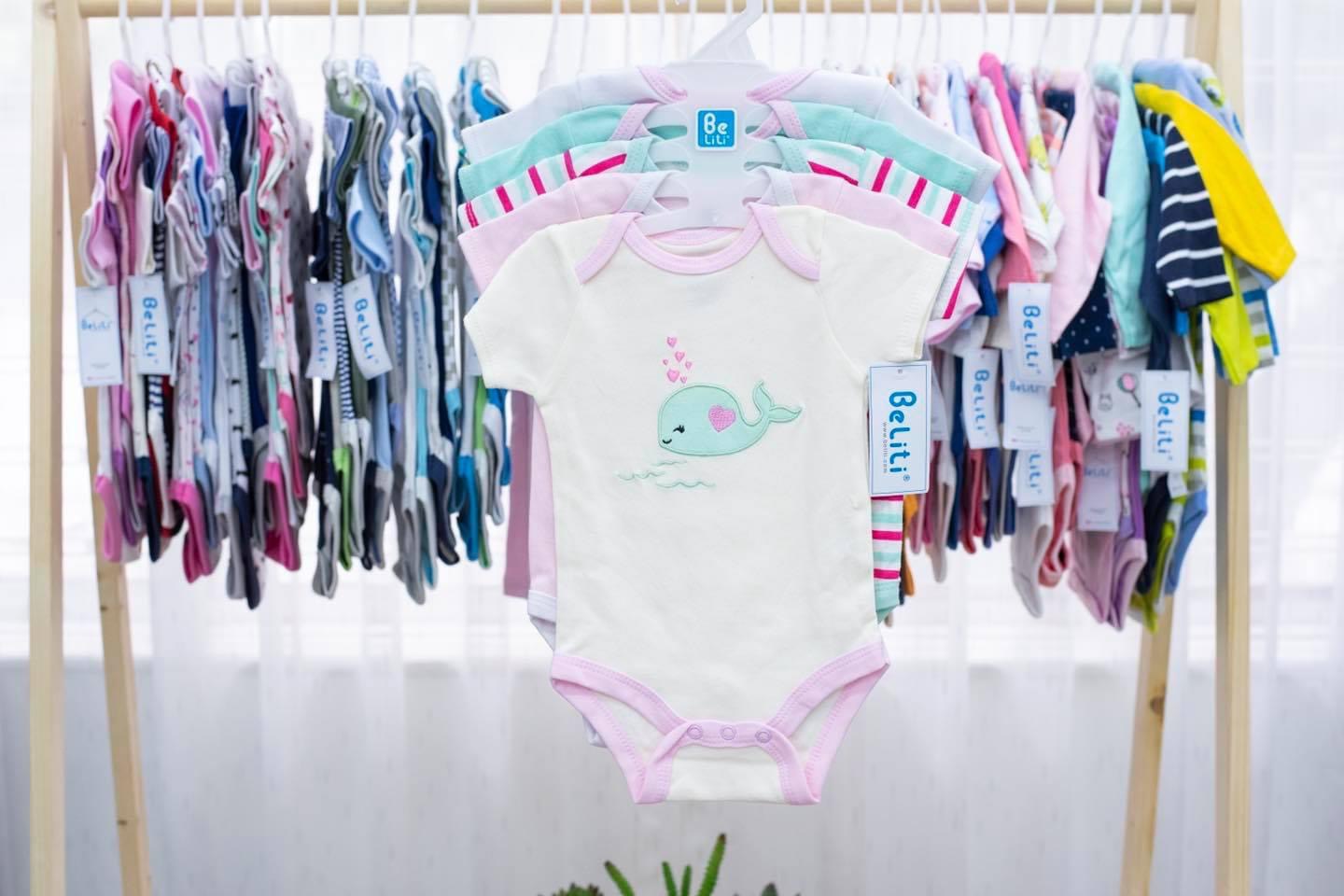 Set 5 Bodysuite Cộc Tay Bé Gái (Giao ngẫu nhiên)
