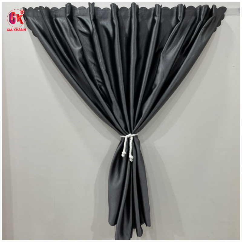 Rèm Cửa Dán Tường, Rèm Cửa Sổ vải gấm cao cấp chống nắng tốt  treo phòng ngủ, giường tầng, dán bếp - gia khánh OFFcial Store
