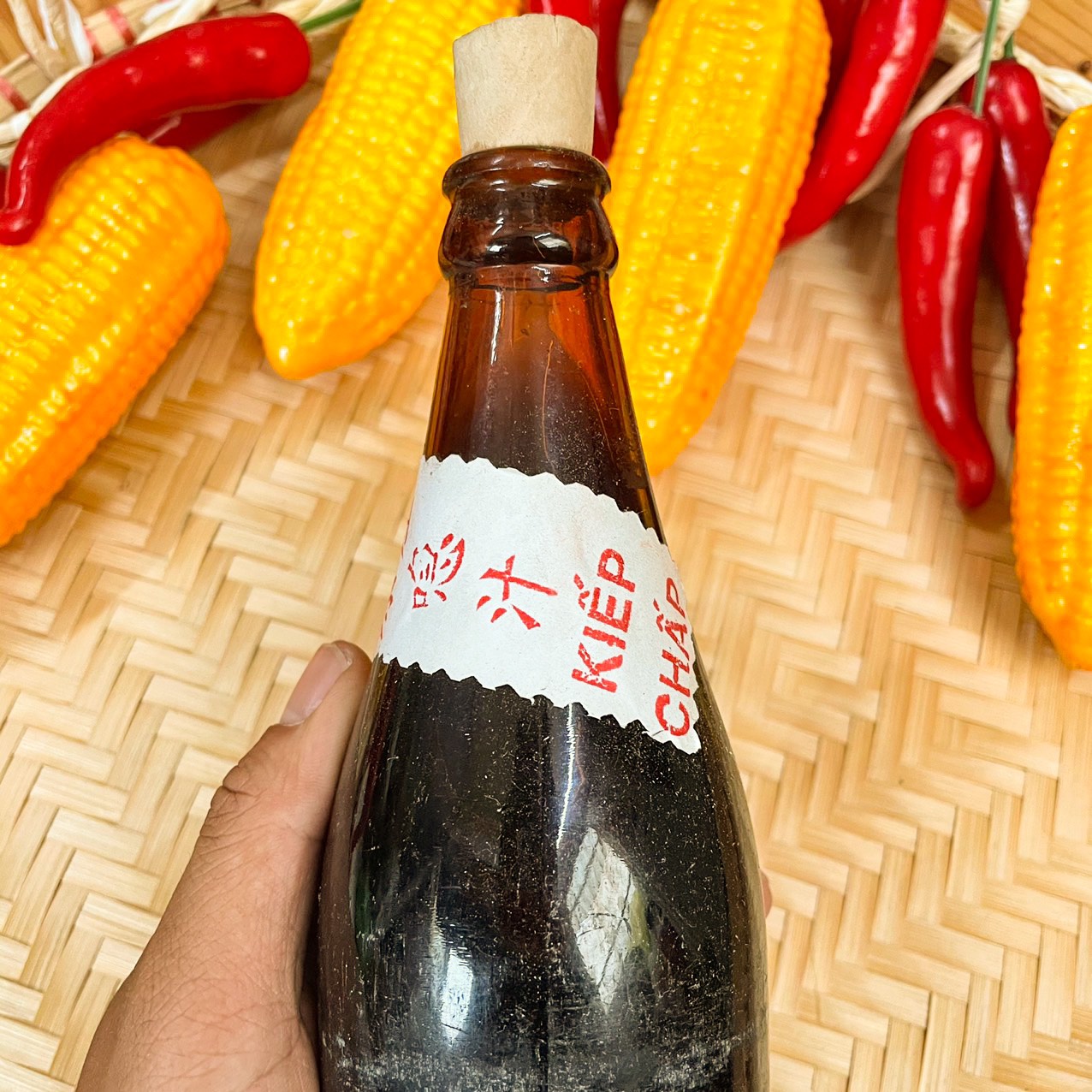 GIẤM TIỀU (DẤM ĐỎ)TRUNG QUỐC THUỶ TINH (HÀNG HIẾM)300ML