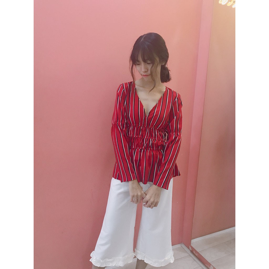 YU CHERRY | Quần nữ Ruffle Trouser YQ006