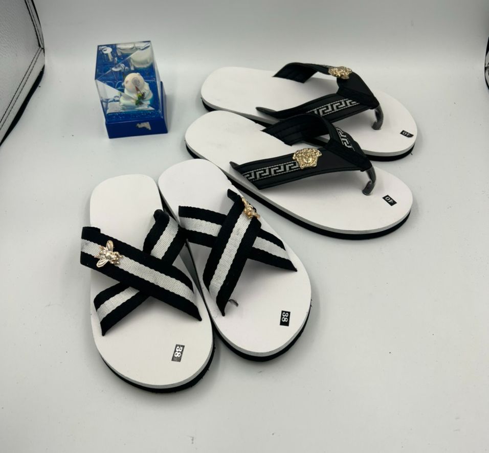 Dép cặp kẹp nam chéo nữ ( thới giới sandal )