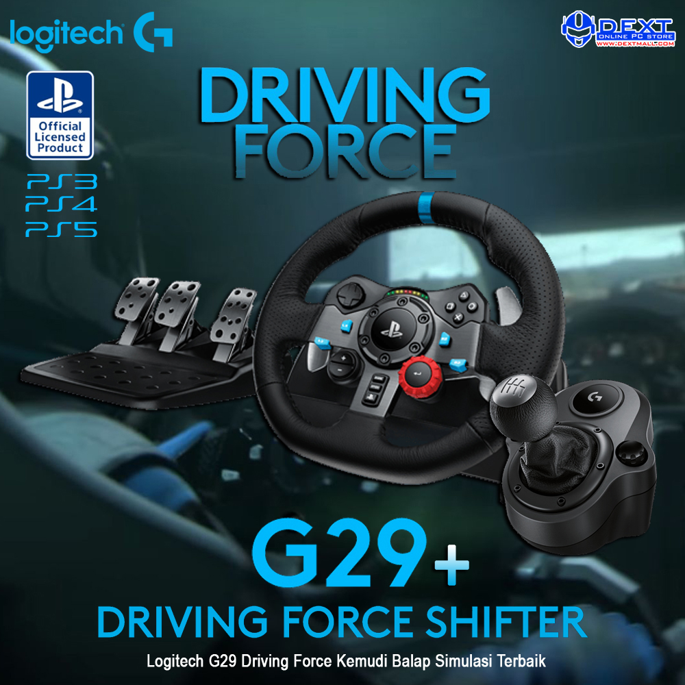 Logitech G29 Driving Force Wheel + Drving Force Shifter | Lazada