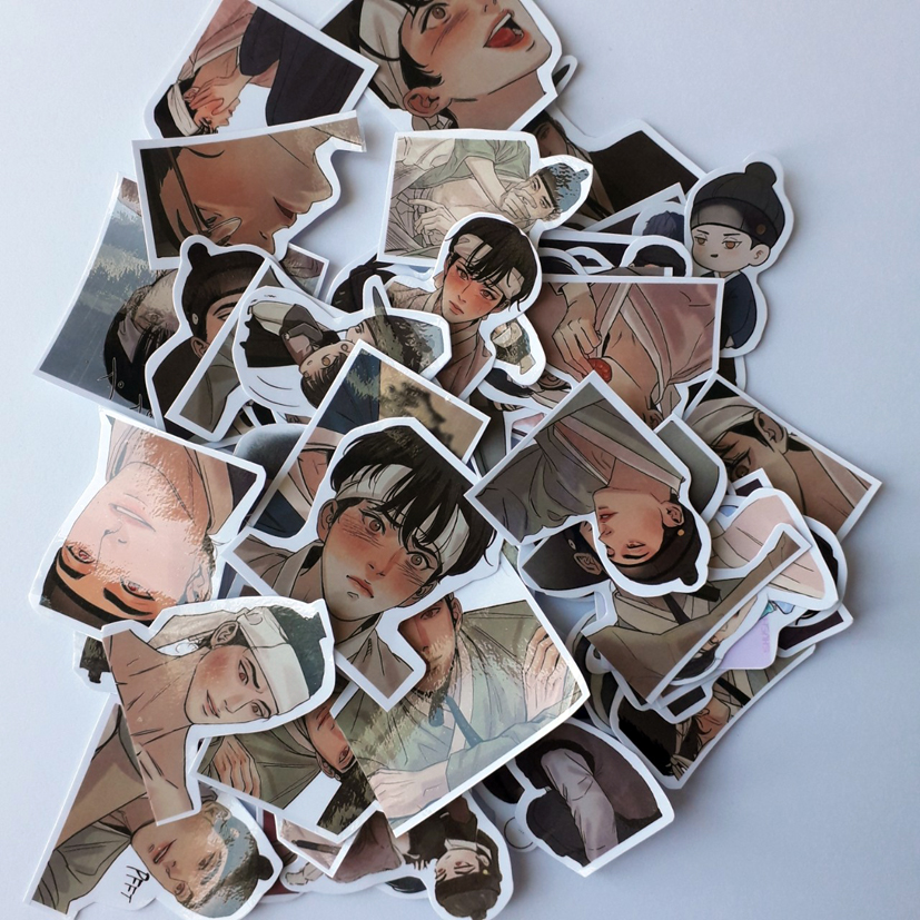 Sticker/ hình dán anime Dạ Ký (combo 30-60stickers)