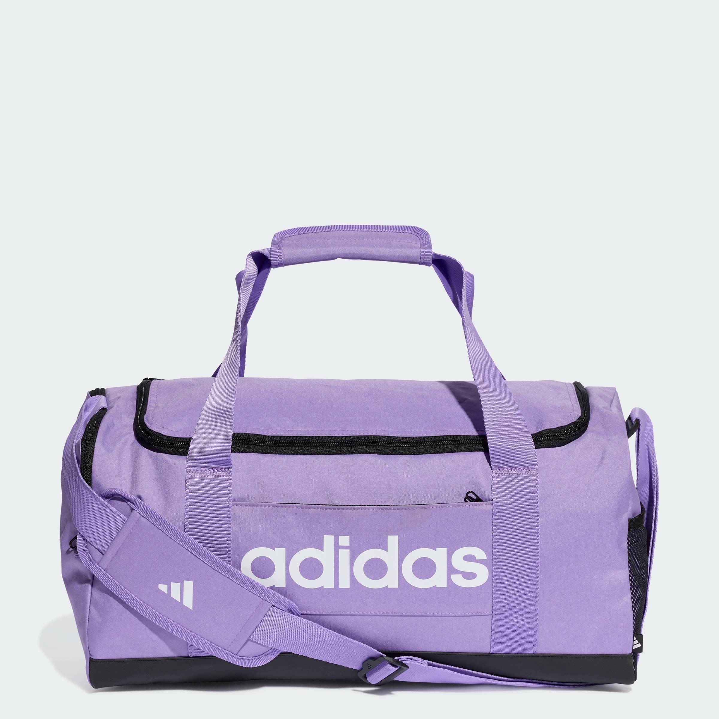 adidas Lifestyle Linear Duffel Bag Small Unisex Purple IN6115
