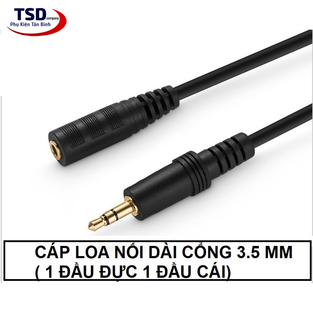 Dây Cáp Loa Nối Dài 1,5M