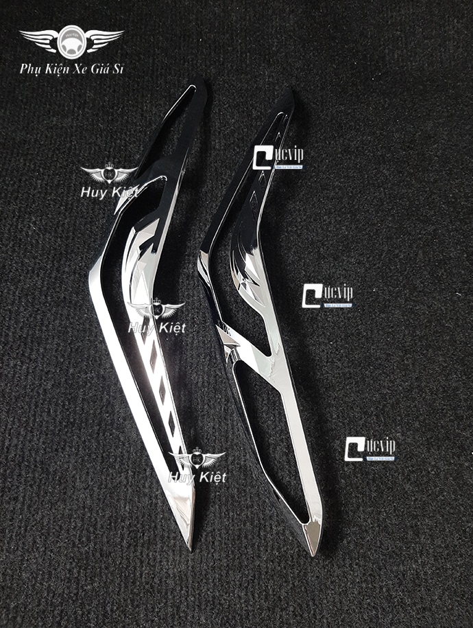 Ốp xi nhan trước vario 2018 - 2019 xi inox cao cấp ms1842