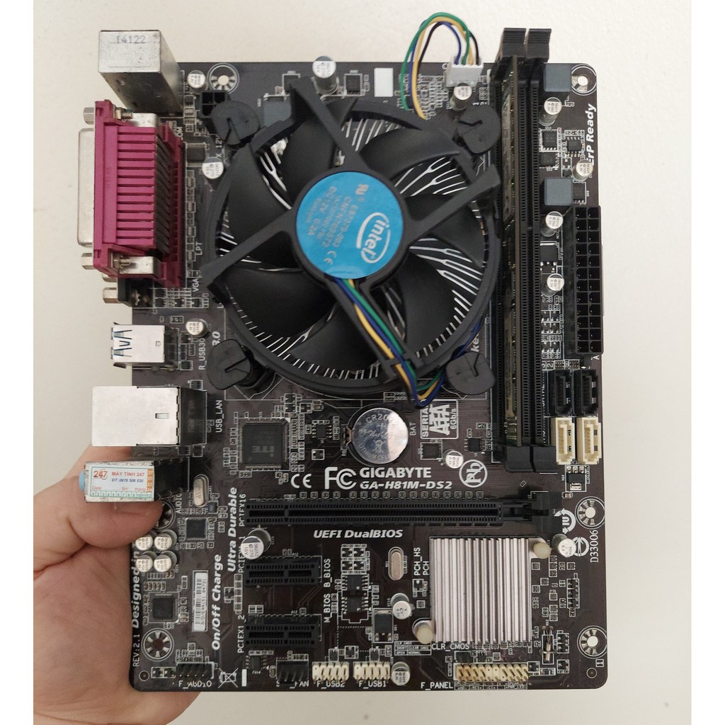 Combo main H81+ i3 4150+ 8Gb bóc case thanh lý văn phòng giá tốt nhất