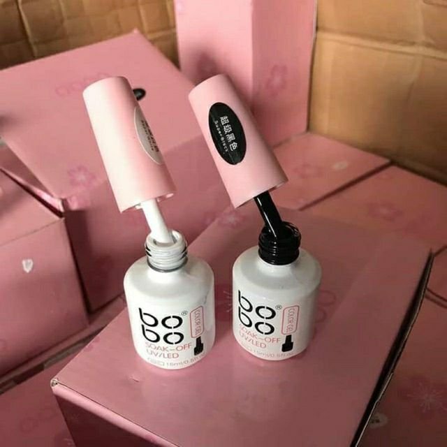 [HCM]Sơn Gel Bobo Đen, Trắng Và Đỏ - Chai 15ml