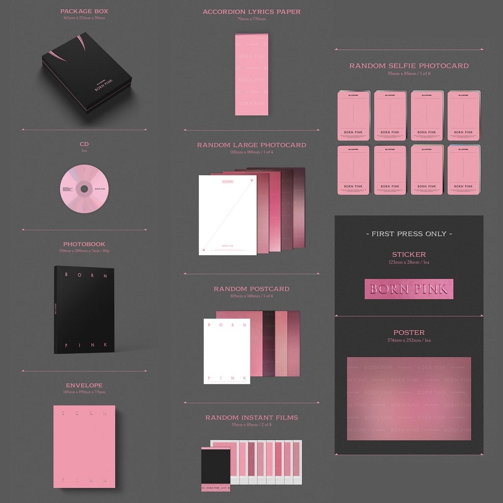 BLACKPINK - 2nd Album [BORN PINK] BOX Ver.