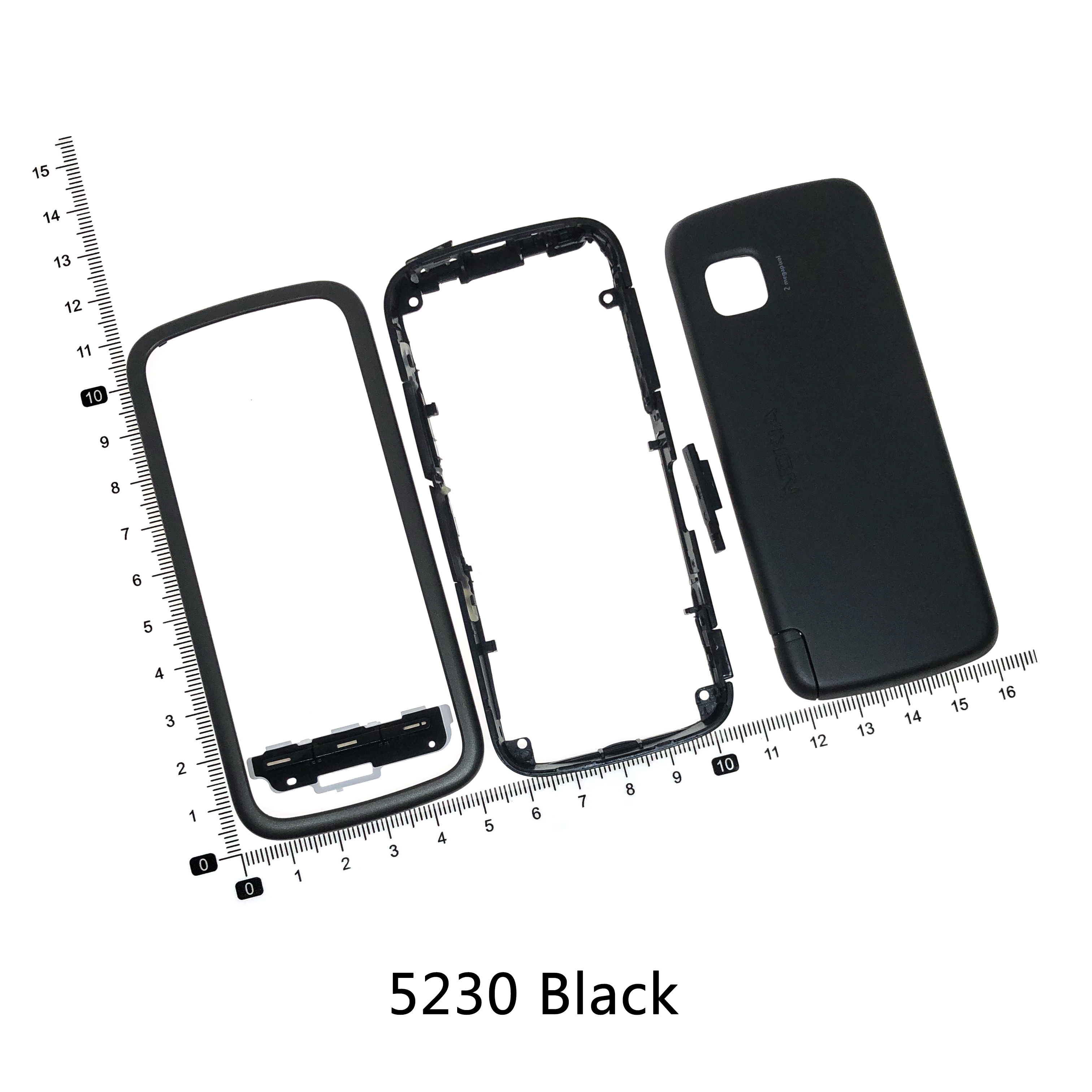 【The hottest this year】Complete front cover 5230 5800 keyboard For Nokia 5230 5800 C5-03 C7 battery back cover housing case Keypad High quality. 