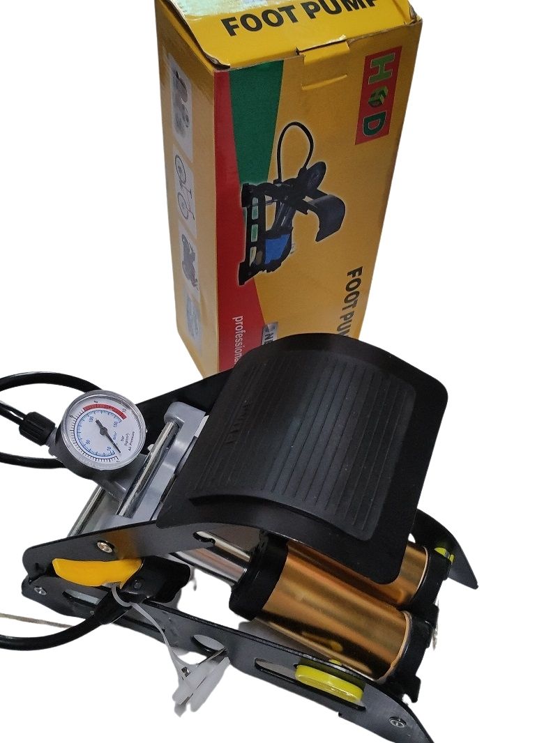 [HCM]Bơm chân 2 xi lanh cao cấp cho ô tô xe máy xe đạp