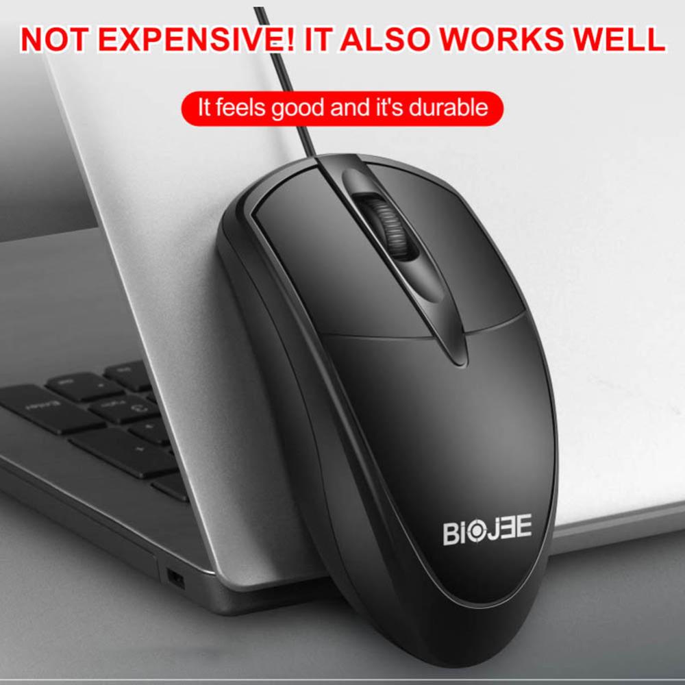 USB Wired Gaming Mouse Game LED Optical Mouse Universal Computer Mouse 3 Buttons PC Laptop Computer Accessories