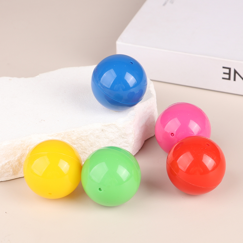 50pcs Plastic Lottery Balls Raffle Drawing Balls Hollow Openable Game ...