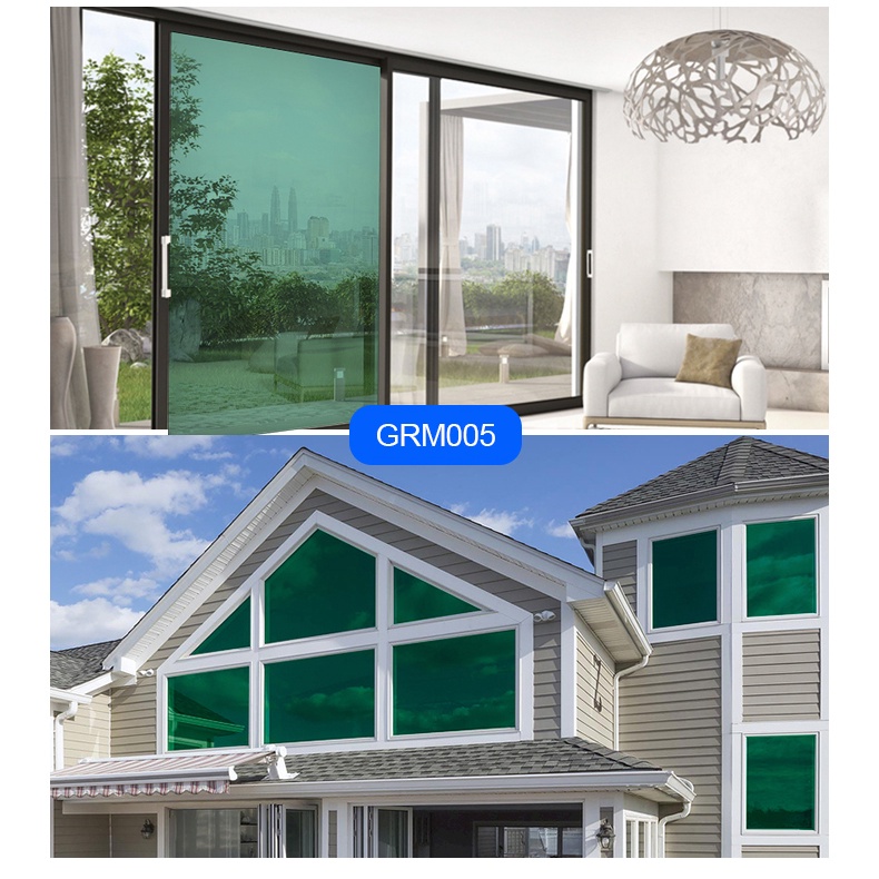 Window Film One Way Mirror Film Daytime Privacy Static NonAdhesive
