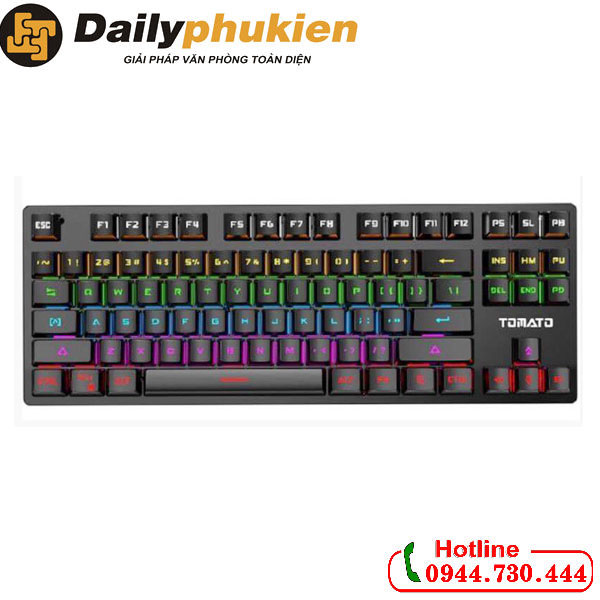 Bàn phím cơ mini Tomato S87 Switch Blue / Red / Brown