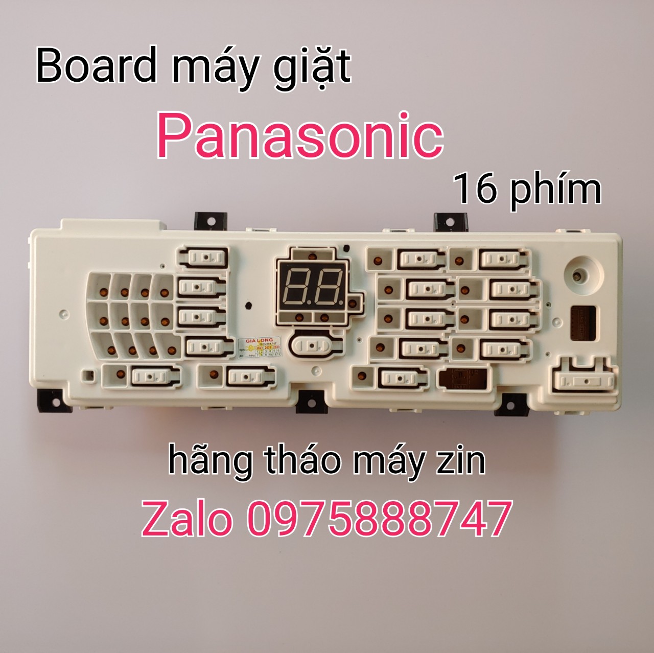 Bo máy giặt Panasonic 16 phím ( Hãng tháo máy rin )