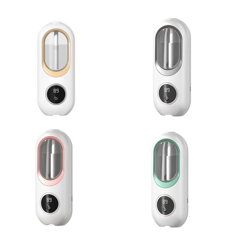 120Ml Essential Oil Diffuser Wall Mounted Aromatherapy Digital Display with Night Light Air Purifier