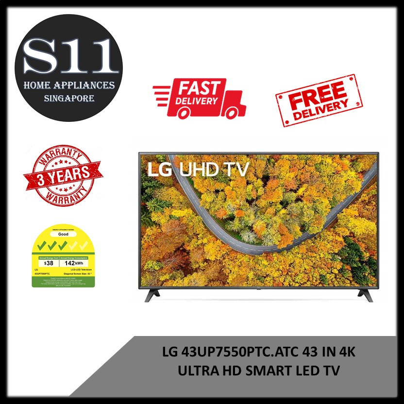 LG 43UP7550PTC.ATC 43 IN 4K ULTRA HD SMART LED TV * FAST DELIVERY* 3