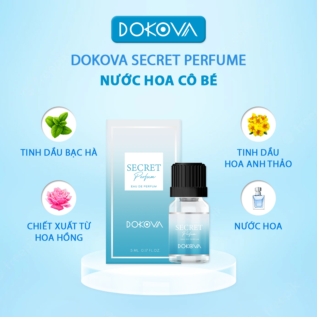 Nước hoa vùng kín Dokova Secret Perfume 5ml