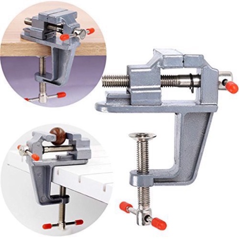 Ê tô mini kẹp bàn làm đồ mỹ nghệ kẹp giữ hạt vòng hoặc eto để bàn mini ê tô kẹp mạch điện tử