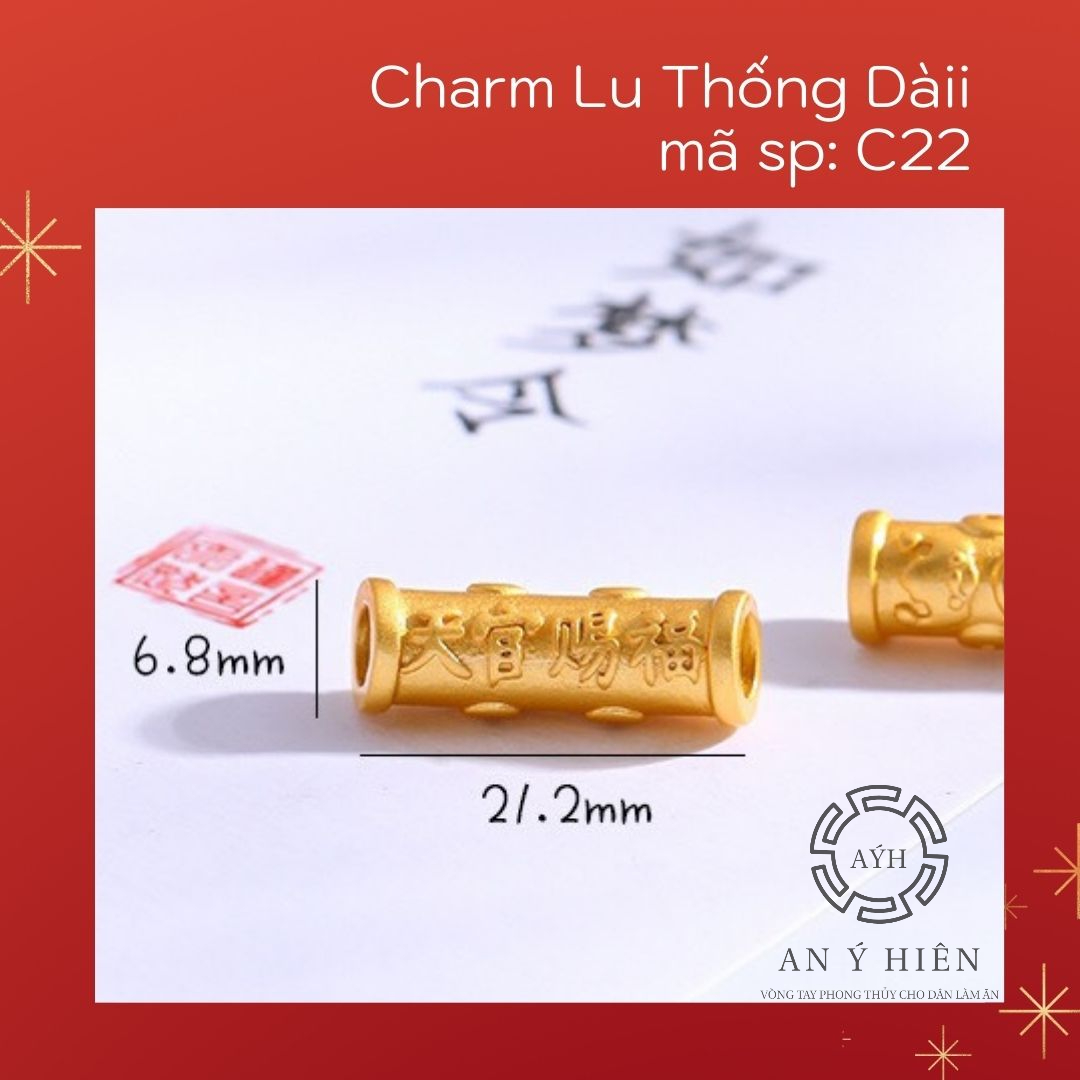 ( Sỉ chỉ từ 45K) Charm Lu thống dài #C22