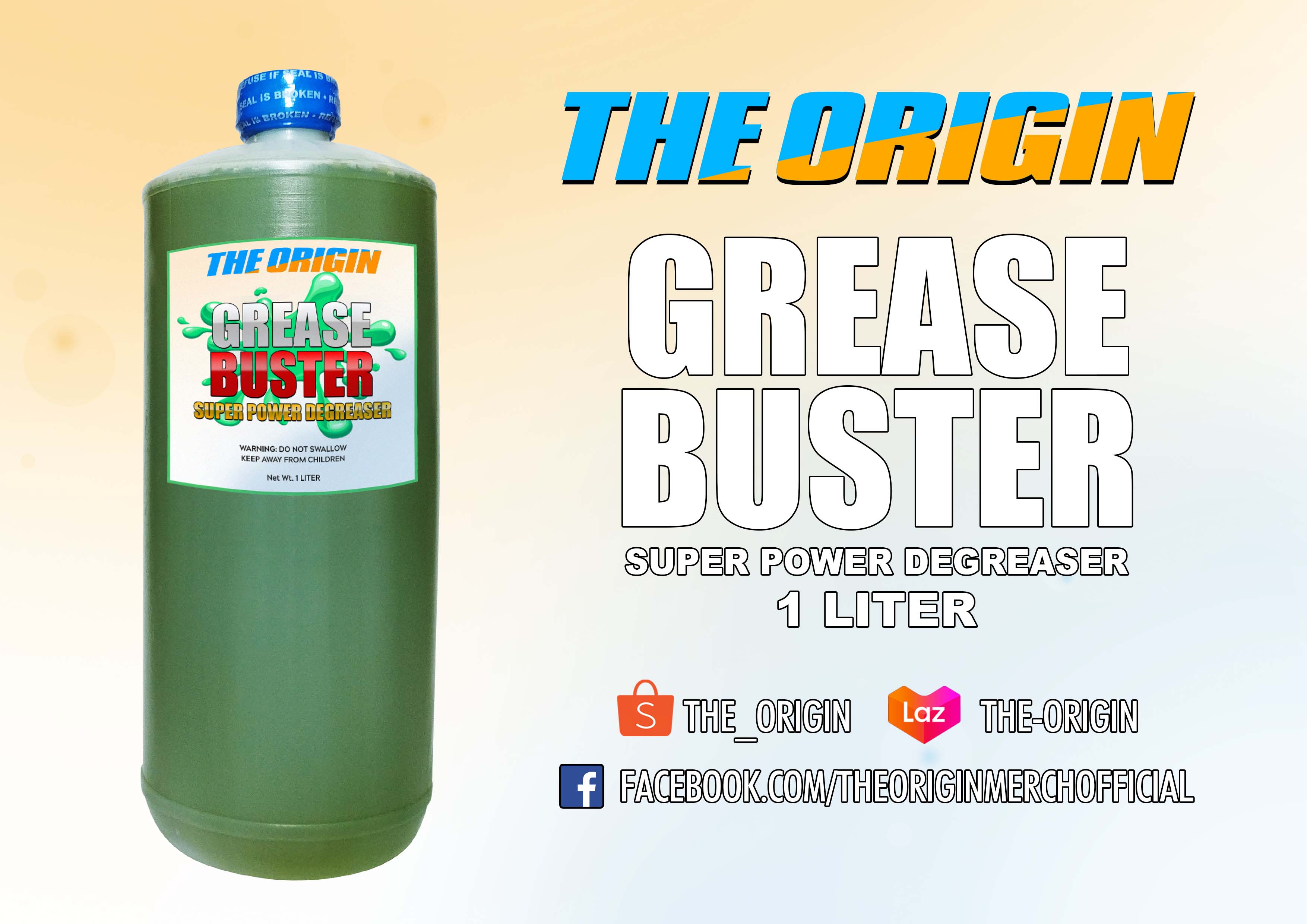 GREASE BUSTER DEGREASER 1LITER Lazada PH