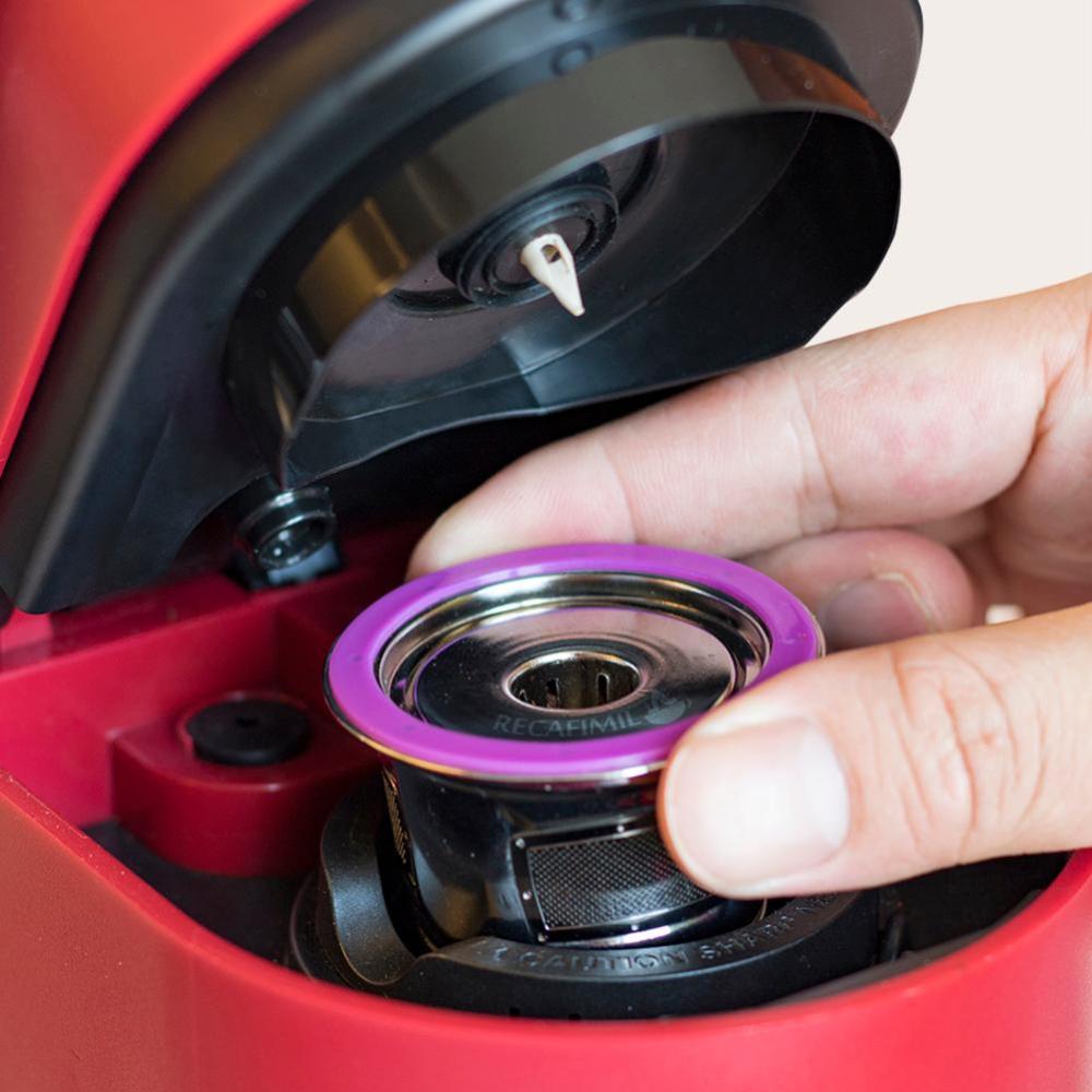 Stainless Steel Coffee Capsule Cup Reusable K Cup for Keurig 2.0/1.0 Filter