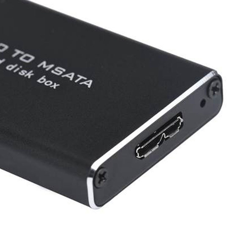 MSATA to USB 3.0 SSD Disk Box for 30x50mm 30x30mm MSATA SSD
