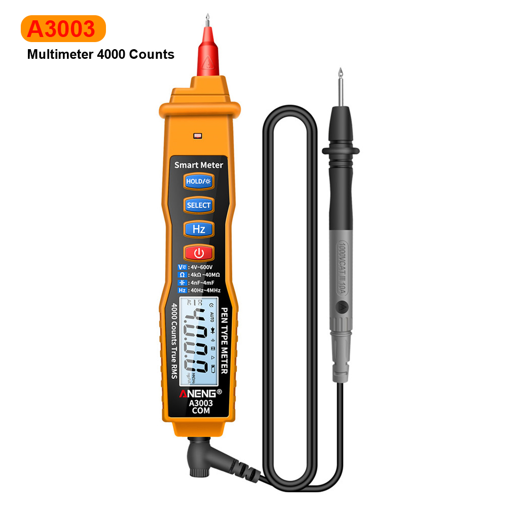 Smart Dc/ac Voltage Tester A3003 Digital Pen Multimeter Professional ...