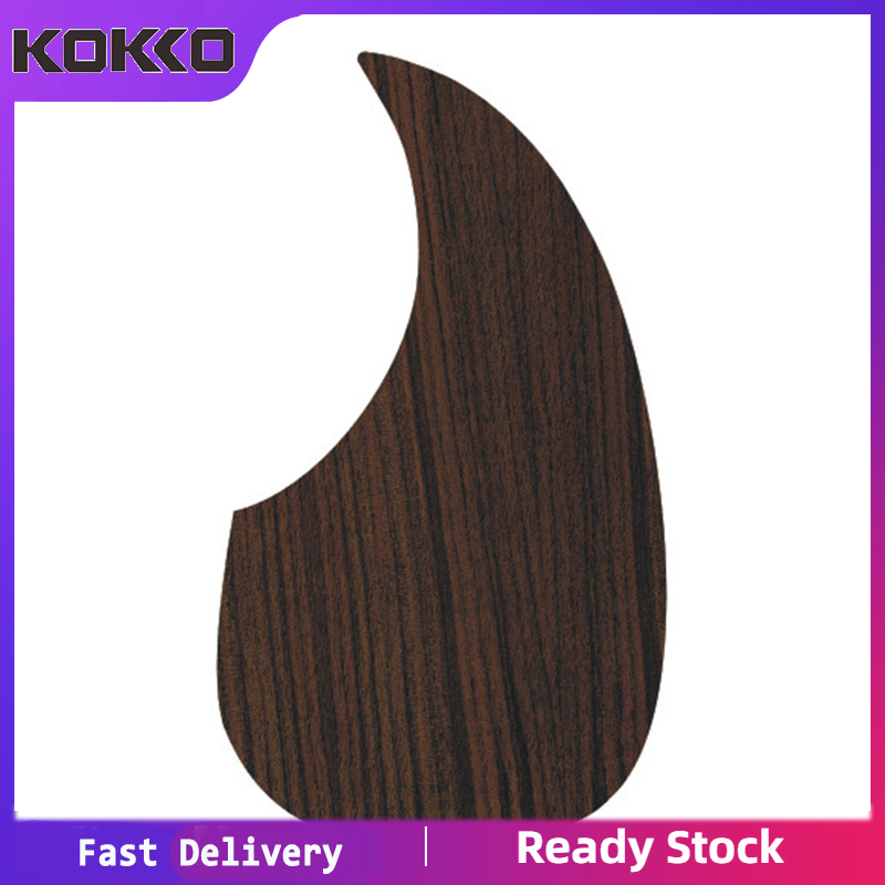 Acoustic Guitar Pickguard Anti-scratch Guard Plate Wood Grain Self Adhesive Pick Guard Sticker Accessories