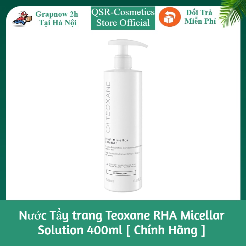Nước Tẩy trang Teoxane RHA Micellar Solution 400ml [ Chính Hãng ]