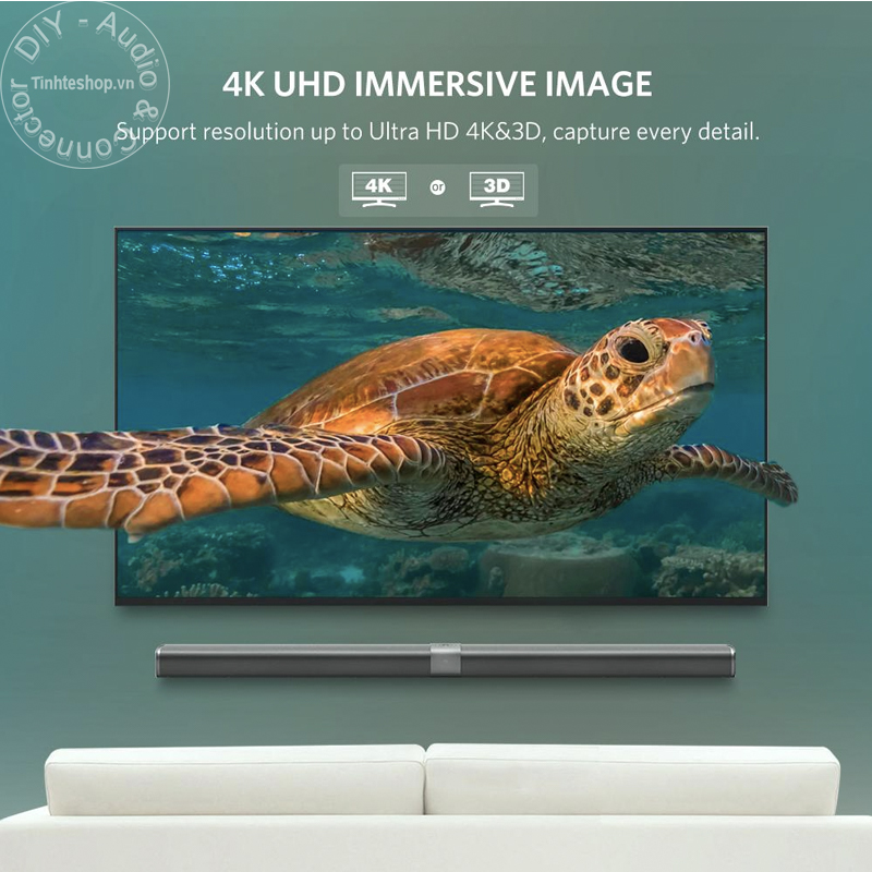 Cáp Displayport 1.2 4K60Hz Ugreen DP102 dài từ 1 mét đến 5 mét - Dây 2 đầu Displayport