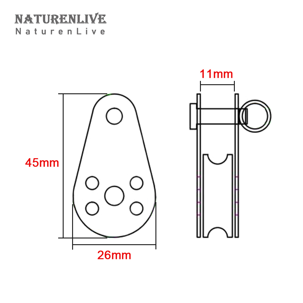 thumbnail image 2 of Wooden Ship Model Pulley Kit, Wooden Pulley Block - Small 2 of 14