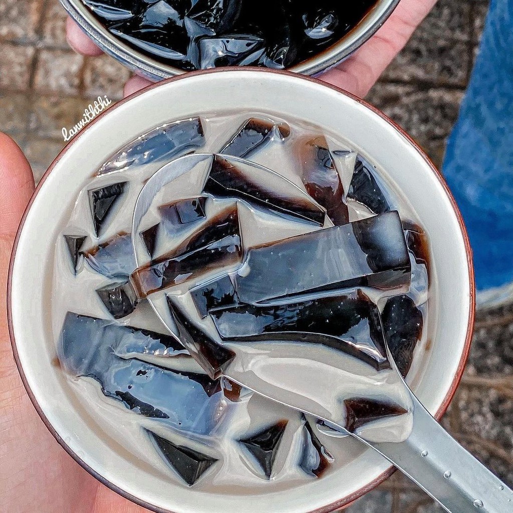 Set 25-30 chén chè sương sáo hạt chia nước cốt dừa