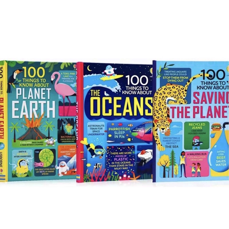 SG Stock] Usborne 100 Things to know about Series (12 Books