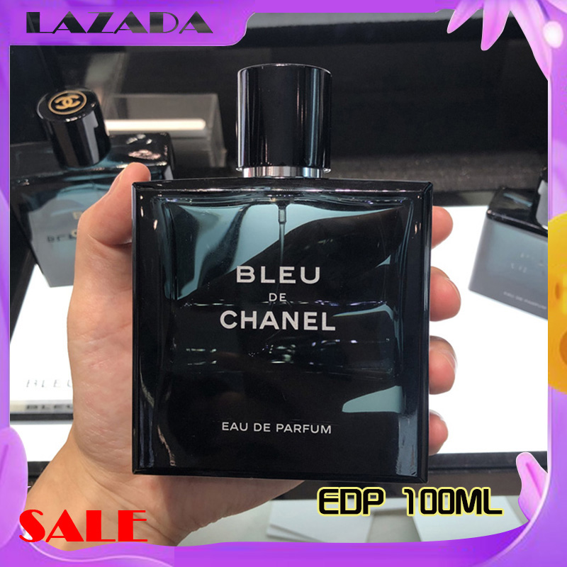 ราคา นำ้หอม น้ำหอมผู้ชาย น้ำหอมชาแนล chanel perfume กลิ่นหอมฉุน Chanel Bleu De Chanel by Chanel For Men Eau De Parfum(EDP) 100ML Men's Perfume